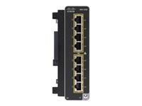 Cisco Catalyst - Ekspansionsmodul - Gigabit Ethernet x 8 - for Catalyst IE3300 Rugged Series IEM-3300-8T=