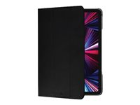 dbramante1928 Oslo - Flipomslag til tablet - polyuretan (PU), plastik - sort - 11" - for Apple 11-inch iPad Pro Wi-Fi, Wi-Fi + Cellular (2. generation, 3. generation) OSIABL001549