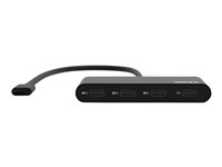 PORT Connect - Hub - 3 x USB-C + 1 x USB-C (strømforsyning) - desktop 900147