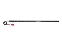 Eaton G4 - Strømfordelingsenhed (rackversion) - 32 A, administreret - AC 240/415 V - 22 kW - tre faser - Ethernet 10/100/1000, serial - input: IEC 60309 32A - output-stikforbindelser: 48 (24 x IEC 60320 C13, 24 x IEC 60320 C39) - 0U - 3 m ledning - sort EVMAF332C