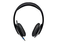 Logitech USB Headset H540 - Headset - på øret - kablet 981-000480