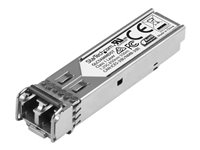StarTech.com Cisco GLC-SX-MMD Compatible SFP Module, 1000BASE-SX, 1GbE Multimode Fiber MMF Optic Transceiver, 1GE Gigabit Ethernet SFP, LC 550m, 850nm, DDM, Cisco Firepower, ASR920, IE2000 - Lifetime Warranty (GLCSXMMDST) - SFP (mini-GBIC) transceiver modul (svarende til: Cisco GLC-SX-MMD) - 1GbE - 1000Base-SX - LC multimodus - op til 550 m - 850 nm GLCSXMMDST