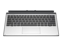 HP Premium - Tastatur - med ClickPad - bagbelyst - POGO pin - Pan Nordic - for Elite x2 G8 55G42AA#UUW