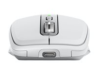 Logitech Master Series MX Anywhere 3S for Mac - Mus - 6 knapper - trådløs - Bluetooth - bleg grå 910-006946