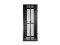 APC NetShelter SX Gen 2 - Rack kabinet - 1991 H x 800W x 1200D mm, med Sides - gulvstående - sort - 42U - 19" - TAA-kompatibel - for P/N: SMT1000RM1U, SMT750RM1U, SRTL10KRM4UT, SRTL5KRM2UI-HW, SRTL5KRM2UT-HW, SRTL8KRM4UT AR3380B2