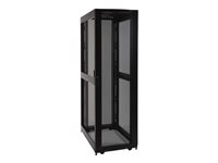 Eaton Tripp Lite Series 42U Rack Enclosure Server Cabinet Doors No Sides 3000lb Capacity - Rack kabinet - sort - 42U - 19" SR42UBEXP