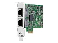 Broadcom NetXtreme BCM5720-2P - Netværksadapter - PCIe 2.0 lavprofil - Gigabit Ethernet x 2 BCM95720A2003ACBLK