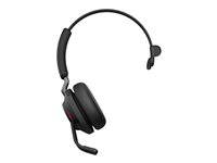 Jabra Evolve2 65 UC Mono - Headset - på øret - konvertibel - Bluetooth - trådløs - USB-A - støjisolerende - sort 26599-889-999