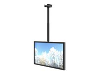 HI-ND - Monteringssæt (etui) - for LCD display - landskab - sort - skærmstørrelse: 55" - loftsmonterbar - for LG 55XS2E, 55XS4J; Samsung OM55N-S CC5550-0101-02