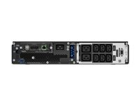 APC Smart-UPS SRT SRT2200UXI-NCLI - UPS (stativ-monterbar / ekstern) - AC 220/230/240 V - 1980 Watt - 2200 VA - uden batteri - serial, USB, Ethernet - output-stikforbindelser: 8 - 2U SRT2200UXI-NCLI