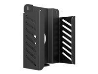 Compulocks Apple TV Security Mount (4th, 4k 1-2nd Gen) (2018-2021) with Cable Lock - Monteringssæt (sikkerhedsbeslag, kabel lås, låsende hovedsamling) - Ventileret - for mediabox - låsbar - højglansaluminium - monteringsgrænseflade: 75 x 75 mm - for Apple TV 4K (1st gen, 2nd gen), HD (3rd gen, 4th gen) ATVEN35CL