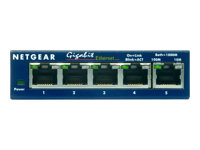NETGEAR GS105 - Switch - 5 x 10/100/1000 - desktop GS105GE