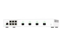 QNAP QSW-M2106-4S - Switch - Administreret - 6 x 2.5GBase-T + 4 x 10Gb Ethernet SFP+ - desktop QSW-M2106-4S