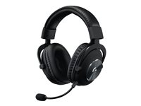 Logitech G Pro X 2 - Headset - fuld størrelse - Bluetooth / LIGHTSPEED - trådløs, kablet - 3,5 mm jackstik - støjisolerende - sort 991-000550