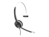 Cisco 531 Wired Single - Headset - på øret - kablet - for IP Phone 68XX, 78XX, 88XX; Unified IP Phone 79XX CP-HS-W-531-RJ=