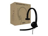 Logitech H570e - Headset - på øret - kablet - USB-A - Certified for Microsoft Teams 981-001426
