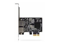 StarTech.com 2-Port Gigabit PCIe Network Adapter Card, TAA Compliant - Netværksadapter - PCIe - Gigabit Ethernet x 2 - sort - TAA-kompatibel ST1000SPEXD4T