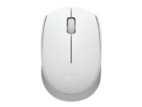 Logitech M171 - Mus - højre- og venstrehåndet - optisk - 3 knapper - trådløs - 2.4 GHz - trådløs modtager (USB) - off-white 910-006867