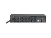 APC Metered Rack PDU AP7822B - Strømfordelingsenhed (rackversion) - AC 200/208/230 V - input: IEC 60309 32A - output-stikforbindelser: 16 (power IEC 60320 C13, IEC 60320 C19) - 2U - 3.66 m ledning - for P/N: SCL400RMJ1U, SCL500RMI1UC, SCL500RMI1UNC, SMTL1000RMI2UC, SMTL750RMI2UC AP7822B