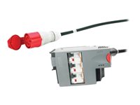 APC Power Distribution Module - Automatisk hovedafbryder (indstiksmodul) - AC 400 V - tre faser - output-stikforbindelser: 1 - for P/N: SY16K48H-PDNB, SY32K48H-PDNB, SY48K48H-PDNB, SY64K96H-NB, SY96K160H-NB, SY96K96H-NB PDM332IEC-30R-320
