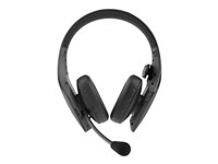 BlueParrott S650-XT - Headset - på øret - Bluetooth - trådløs - NFC - aktiv støjfjerning - sort 204292