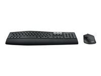 Logitech MK850 Performance - Sæt med mus og tastatur - trådløs - Bluetooth, 2.4 GHz - Nordisk 920-008229