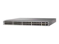 Cisco Nexus 9348GC-FXP - Switch - 48 x 1000Base-T + 4 x 10 Gigabit / 25 Gigabit SFP28 + 2 x 40 Gigabit / 100 Gigabit QSFP28 - monterbar på stativ N9K-C9348GC-FXP=