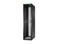 APC NetShelter SX Gen 2 - Rack kabinet - 2436 H x 600W x 1200D mm, med sider - gulvstående - sort - 52U - 19" - TAA-kompatibel AR3308B2