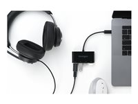 Kensington CH1200 - Hub - USB-C, 10 Gbps, 4-Port Hub - 4 x SuperSpeed USB 3.0 - desktop K33616WW