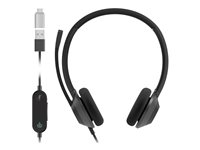 Cisco Headset 322 - Headset - på øret - kablet - USB-A - carbon-sort HS-W-322Q-C-USBC