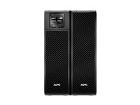 APC Smart-UPS SRT 8000VA - UPS (stativ-monterbar / ekstern) - AC 230 V - 8000 Watt - 8000 VA - Ethernet 10/100, USB - output-stikforbindelser: 14 - 6U - sort SRT8KXLI