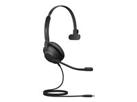 Jabra Evolve2 30 SE MS Mono - Headset - på øret - kablet - USB-C, USB-A - støjisolerende - Certified for Microsoft Teams 23189-899-779