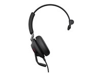 Jabra Evolve2 40 MS Mono - Headset - på øret - konvertibel - kablet - USB-C - støjisolerende - Certified for Microsoft Teams 24089-899-899