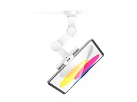 Compulocks Universal Tablet Cling Swing Wall Mount - Monteringssæt (vægmontering, svingarm) - for tablet - hvid 827WUCLGVWMW