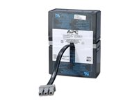 APC Replacement Battery Cartridge #33 - UPS-batteri - 1 x batteri - Blysyre - brunsort - for P/N: BR1100CI, BR1100CI-IN, BR650CI, BR650CI-RS, BT1500, BT1500BP, SC1000ICH, SN1000 RBC33