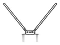 Logitech TV Mount For Video Bars - Kameramontering - under monitor-monterbar, monterbar over monitoren - for Logitech Rally Bar All-In-One Video Bar for Midsize Rooms; Room Solution Large 952-000041