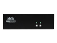 Tripp Lite Secure KVM Switch, 2-Port, Dual Head, HDMI to HDMI, 4K, NIAP PP4.0, Audio, CAC, TAA - KVM / audio-switch - 2 x KVM / audio / USB - 1 lokalbruger - desktop - TAA-kompatibel - for P/N: P782-006-HA, P782-010-HA, UR022-001, UR030-006 B002-H2AC2-N4