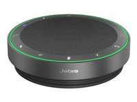 Jabra Speak2 75 UC - Konferencetelefon håndfri - Bluetooth - trådløs - USB-A, USB-C - mørkegrå - Certified for Zoom Rooms, Zoom Certified, Alcatel-Lucent Certified, Avaya Certified, Cisco Webex Certified, Unify Certified, MFi Certified, Google Meet Certified, Amazon Chime Certified, Google Fast Pair Certified 2775-209