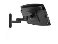 Compulocks iPad 10.2" Space Enclosure Swing Wall Mount - Indelukke - Anti-Theft - for tablet - låsbar - højglansaluminium - sort - skærmstørrelse: 10.2" - vægmonterbar, overflademonterbar, på disk - for Apple 10.2-inch iPad (7. generation, 8. generation, 9. generation) 827B102IPDSB