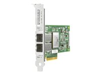 HPE StorageWorks 82Q - Vært bus adapter - PCIe x8 lavprofil - 8Gb Fibre Channel x 2 - remarketed - for ProLiant DL165 G7, DL360 G7, DL380 G6, SL160s G6 AJ764AR