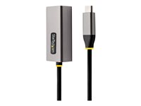 StarTech.com USB-C to Ethernet Adapter, 10/100/1000 Mbps, Gigabit Network Adapter w/ ASIX AX88179A Chip, 1ft/30cm Cable, USB Type C to RJ45 Ethernet Dongle, USB C to LAN Adapter, Windows/macOS/Linux/ChromeOS (US1GC30B2) - Netværksadapter - USB-C - Gigabit Ethernet x 1 - grå US1GC30B2