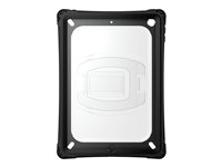NutKase - Beskyttende kasse til tablet - grov - sort, klar NK036B-EL
