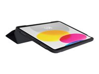 OtterBox Symmetry Series 360 Elite - Flipomslag til tablet - polykarbonat, syntetisk gummi - lærd - for Apple 10.9-inch iPad (10. generation); iPad A16 Wi-Fi, A16 Wi-Fi + Cellular 77-90370