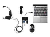 Kensington - Hub - 4 x USB 2.0 - desktop K39120EU
