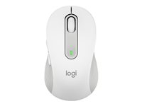 Logitech Signature M650 L LEFT - Mus - stor størrelse - venstrehåndet - optisk - 5 knapper - trådløs - 2.4 GHz, Bluetooth - Logitech Logi Bolt USB-modtager - off-white 910-006240