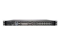 SonicWall Gen 7 NSsp Series 10700 - Advanced Edition - sikkerhedsudstyr - med 3 års Advanced Protection Service Suite og Cloud Secure Edge i 1 år SIA-Basic (150 brugere) og 1 år SPA-Advanced (50 brugere) - 5GbE, 2.5GbE, 40GbE, 100GbE, 25GbE - 1U - Opgradering - rackmonterbar 03-SSC-7506