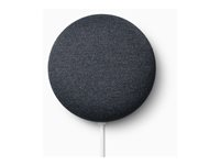 Google Nest Mini - Gen 2 - smart højttaler - IEEE 802.11b/g/n/ac, Bluetooth - brunsort GA00781-ES