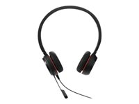Jabra Evolve 30 II UC stereo - Headset - på øret - kablet - 3,5 mm jackstik 5399-829-309