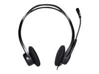 Logitech PC Headset 960 USB - Headset - på øret - kablet 981-000100