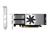 QNAP QXG-100G2SF-E810 - Netværksadapter - PCIe 4.0 x16 lavprofil - 100 Gigabit QSFP28 x 2 - for QNAP TS-H2490FU QXG-100G2SF-E810